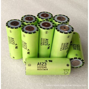 Newest 26650 A123 (2500mAh) LiFePO4 Li Ion Battery for Bike, Motor, Auto-Start Car